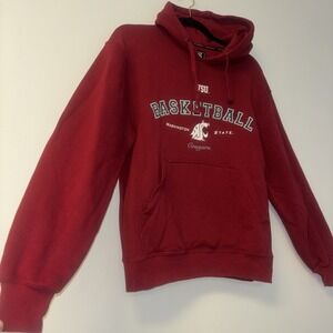 Washington State Cougars Pullover Hoodie WSU Sz S Basketball Mens‎ Womens Unisex